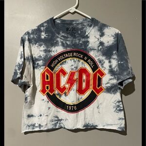 AC/DC crop top  
